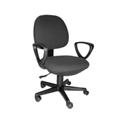 Silla operativa ERGO 351B respaldo y asiento en tela