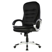 Silla ejecutiva MUNDO IN MALAGA respaldoy asiento tapizada en pu