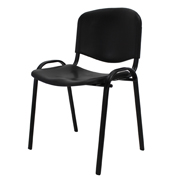 Silla fija MUNDO IN ISO NOVA respaldo y asiento en polipropileno