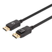 LM-CABLE DISPLAYPORT V1.4 M-M 1.0M NEGROMANHATTAN