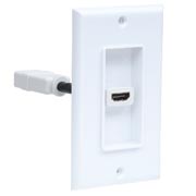 Placa de pared Manhattan para HDMI 1 rto h-h