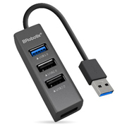 Hub Brobotix USB v3.0 4 puertos negro .