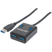 Hub Manhattan USB 3.0 de supervelocidad .