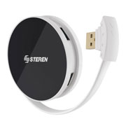Hub usb 3.0 de 4 puertos y carga rapi STEREN 1 pza