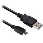 Cable USB Brobotix v2.0 tipo a-micro b 0.9 cm