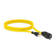 Extensión de 3 contactos santul 5 M color amarillo