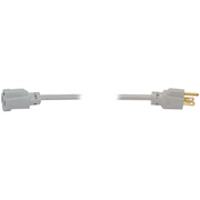 Extensión de 1 contacto 3m para uso rudoSTEREN  color gris