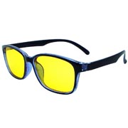 Lentes Brobotix para computadora negro/azul