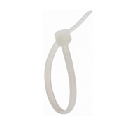 Cinchos de nylon STEREN  2.5 x 96mm blanco 100 pzas