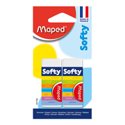 Goma softy Maped blíster con 2 piezas tipo migajón
