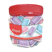 Goma essentials soft color Maped con 20 piezas de color y diseño