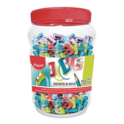 Sacapuntas vivo Maped 1 orificio 150 piezas  colores surtidos