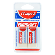 Goma migasoft Maped blíster con 2 piezastipo migajón