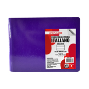 Cuaderno cosido Dietrix forma italiana doble raya 100 hojas color morado