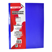 Cuaderno cosido Dietrix profesional cuadro 5 mm 100 hojas color azul marino
