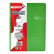 Cuaderno cosido Dietrix profesional blanco 100 hojas color verde claro